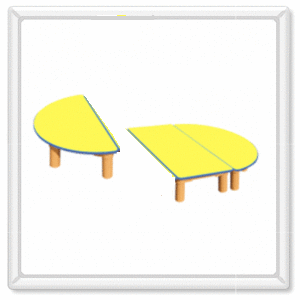 하모니8인용영아책상(색상/높이선택)